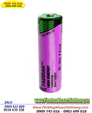 Pin 3.6V Lithium Tadiran SL-360/PR size AA-2400mAh chính hãng Tadiran nuôi nguồn PLC